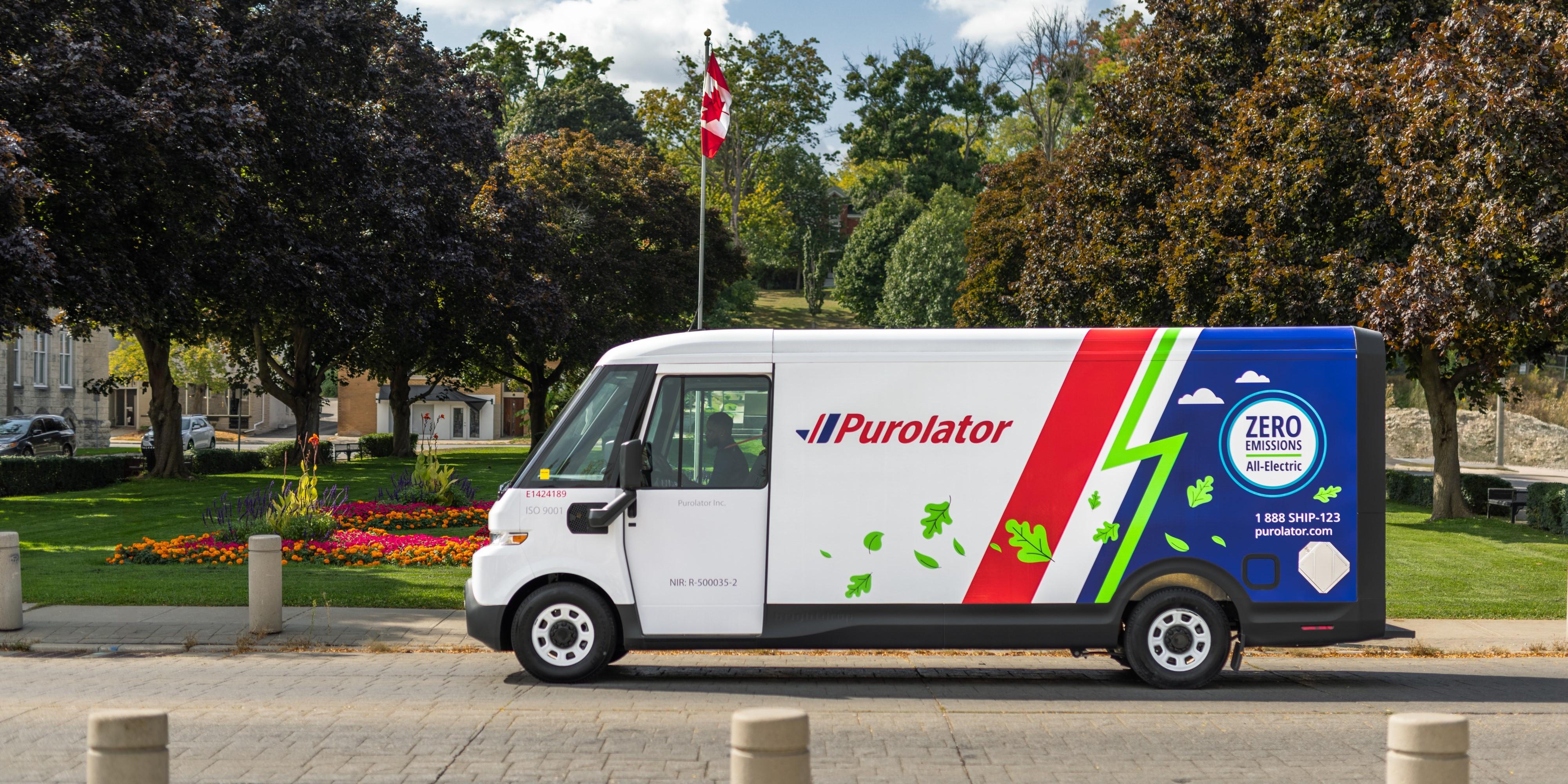 purolator sustainable returns