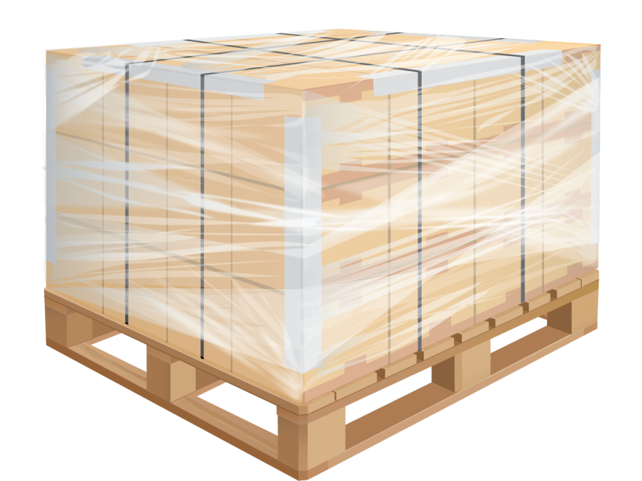 wrapped pallet